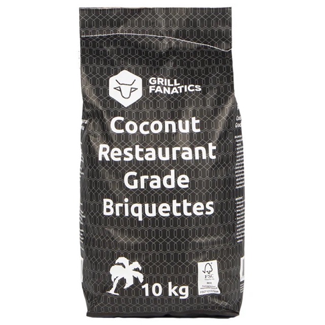 [1331] Grill Fanatics - kokos briketten - 10 kg