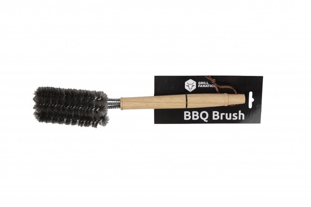 [1380] Grill Fanatics - stalen BBQ-borstel - 3 ledig
