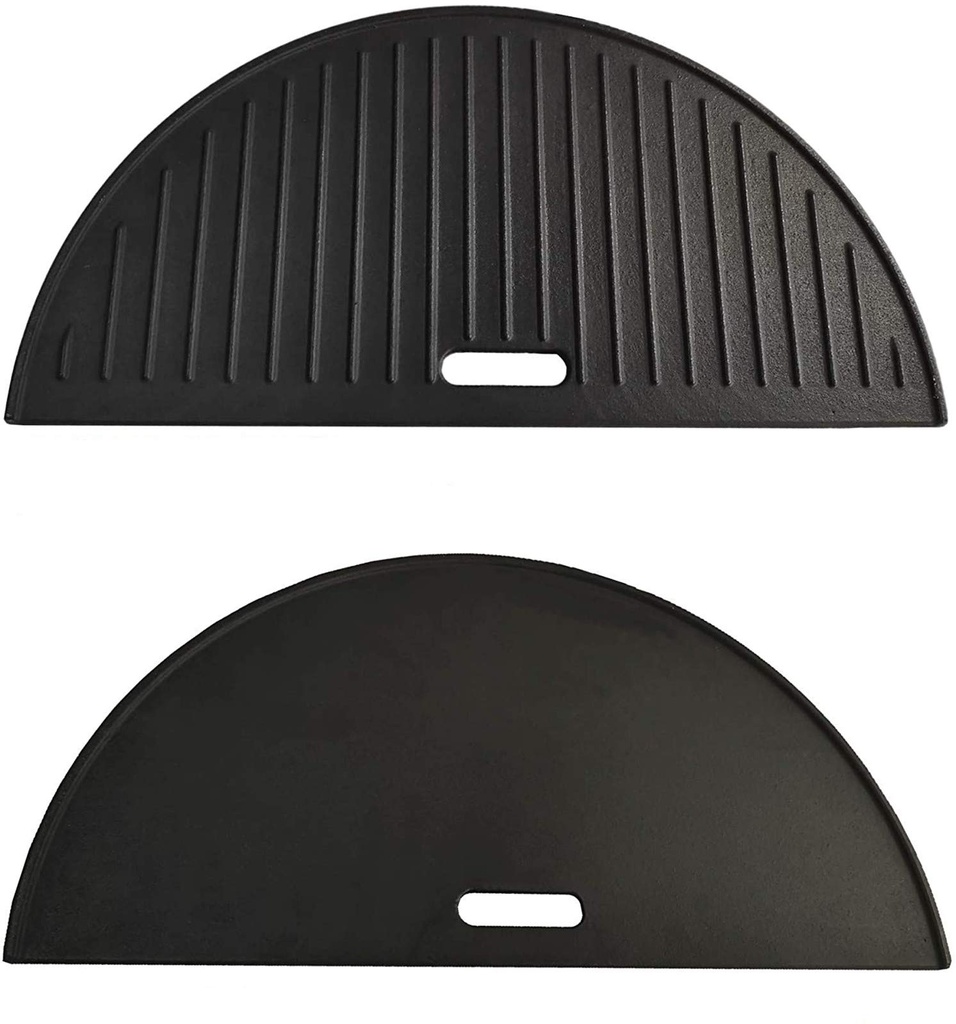 [95-0829] oldschool - gietijzeren  griddle - 18" (46cm)