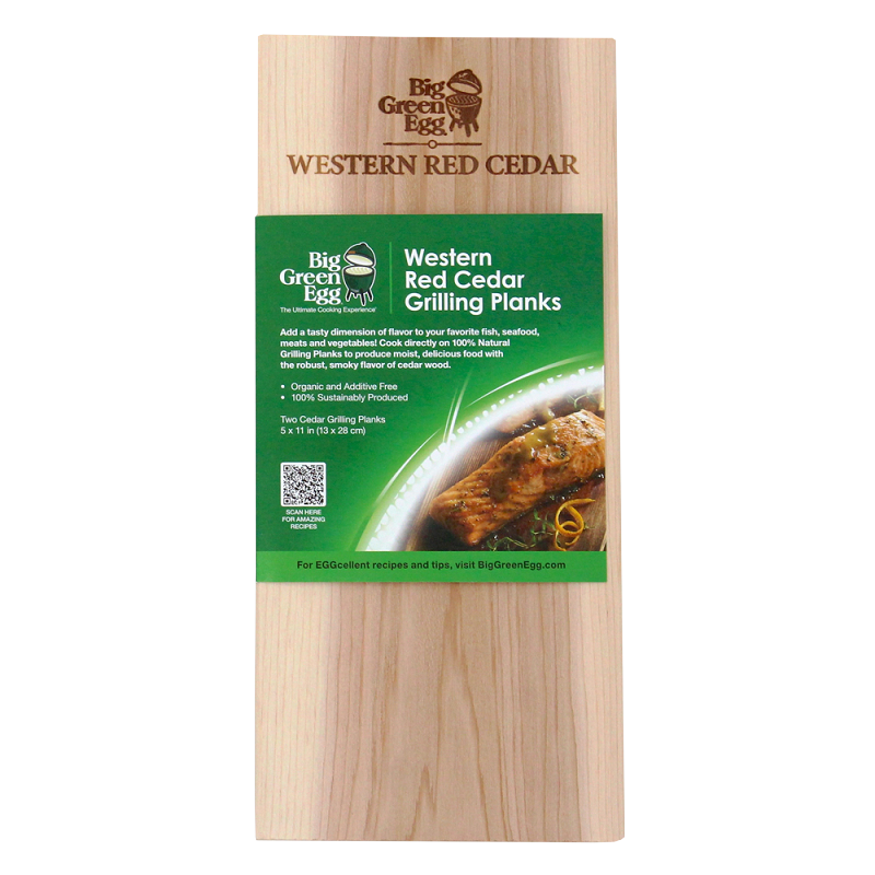 [EDB-001365] Big Green Egg - Ceder grill planken - 13cm x 28cm