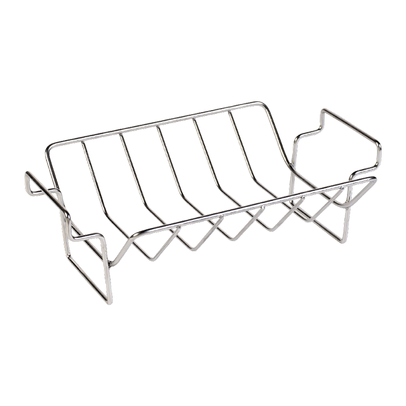 [EDB-001383] Big Green Egg - RVS Rib en Roasting rack - Large