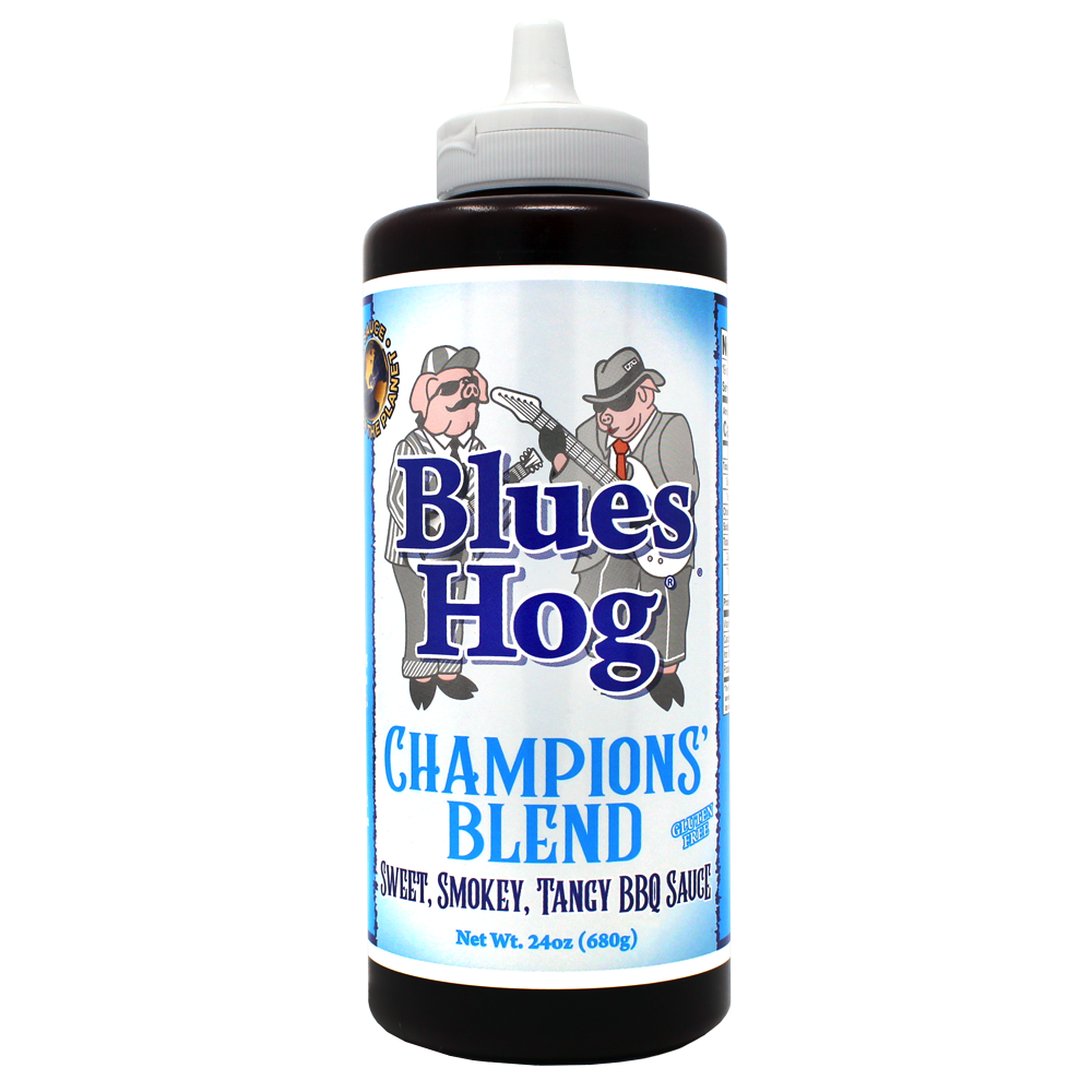 [EDB-000789] Blues Hog - Champions Blend BBQ Sauce - squeeze bottle