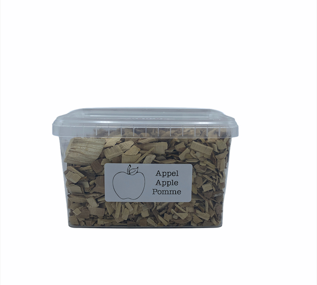 [EDB-000801] Elkedag-bbq Rooksnippers APPEL doosje